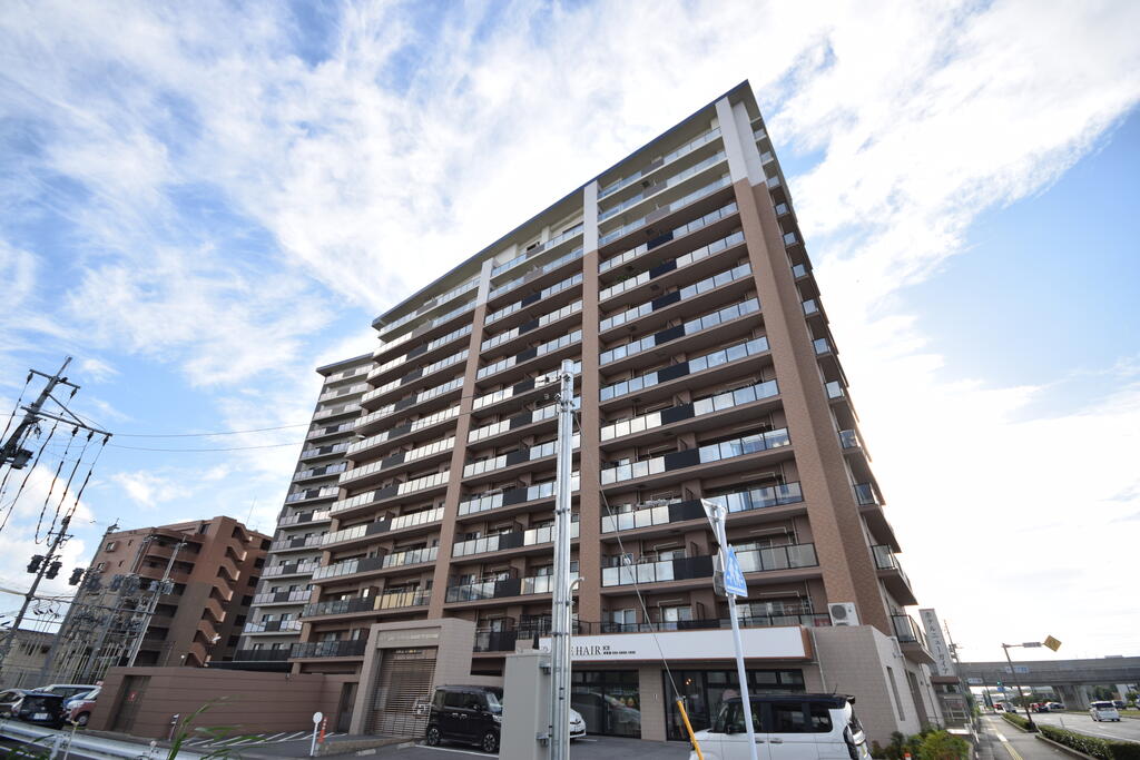 建物外観　西熊本駅・イオンタウンに囲まれた好立地！