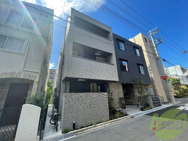 建物外観　神戸市東灘区岡本３丁目『Ｓｏｕｒｉｒｅ　Ｏｋａｍｏｔｏ』