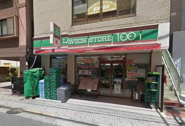 コンビニ　ローソンストア100高輪一丁目店（コンビニ）まで588m