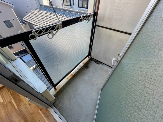 バルコニー　※別号室の写真使用