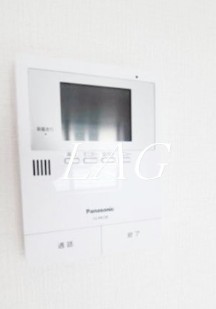 セキュリティ　モニター付インターホンです。