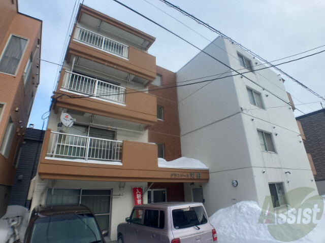 建物外観　札幌市東区北４０条東「グランドール天野」
