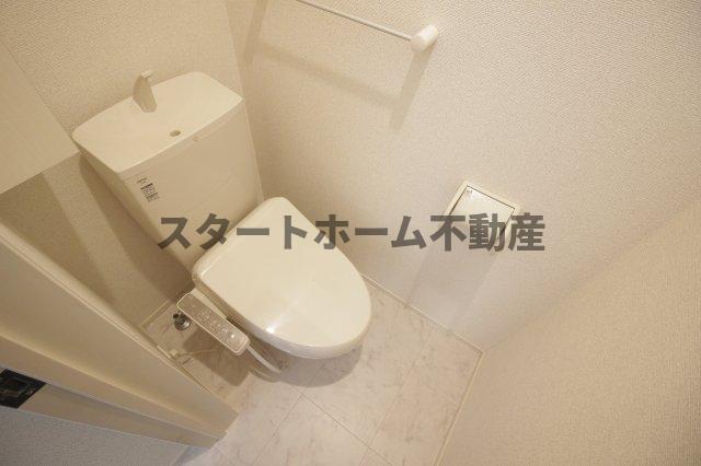 トイレ　ゆったりとした空間のトイレです