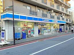 コンビニ　ローソン新蒲田1丁目店（コンビニ）まで370m