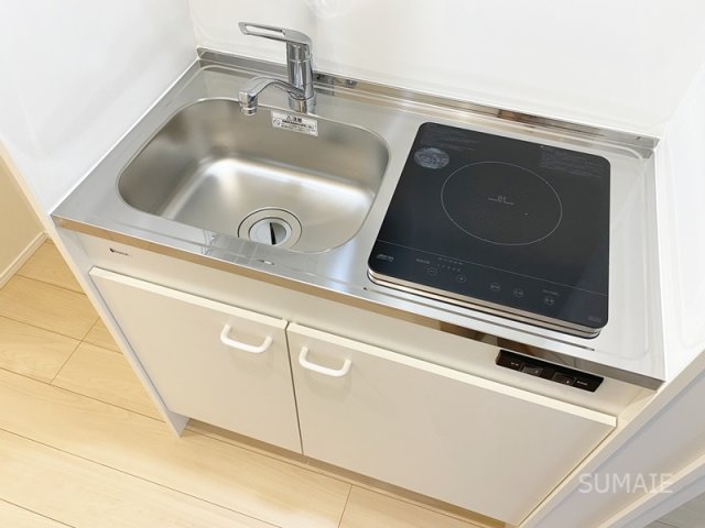 キッチン　お手入れ簡単なIHコンロ！