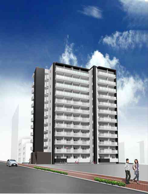 建物外観　お問合せはシティホーム海田センター　082-821-2227
