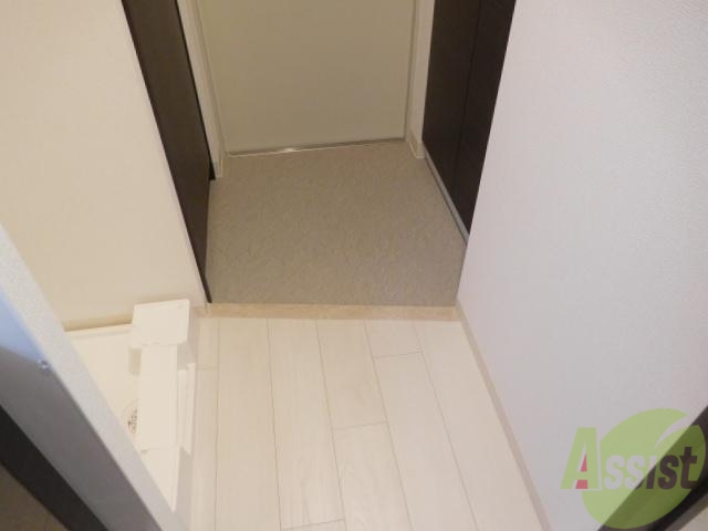 玄関　広々しています。