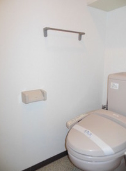 トイレ　ゆったりとした空間のトイレです