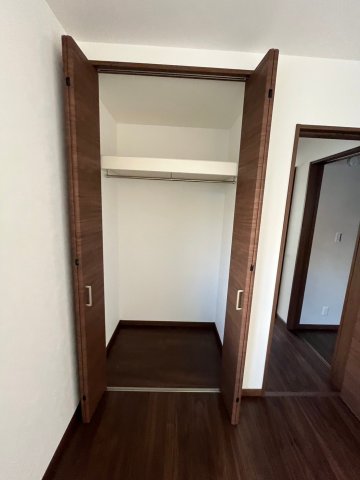収納　たっぷりとした収納スペースです