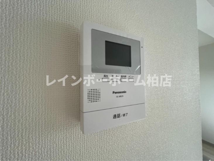 セキュリティ　モニタ付インターホンです