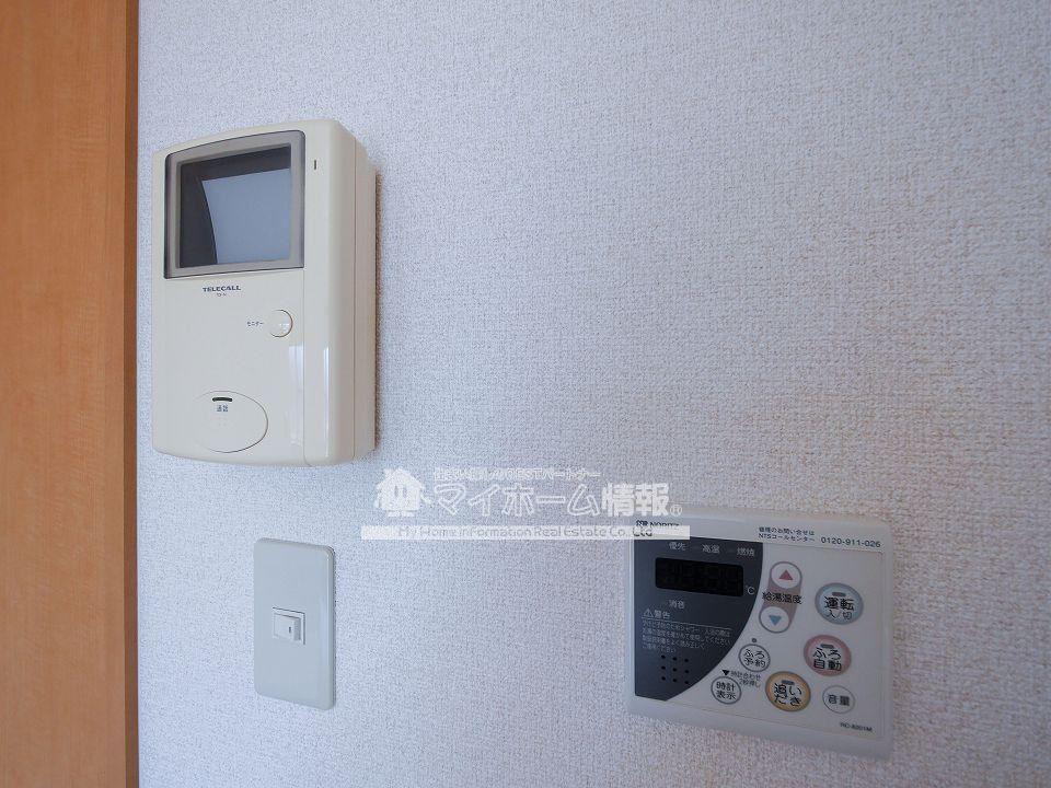 セキュリティ　安心のTVモニター付きインターホン