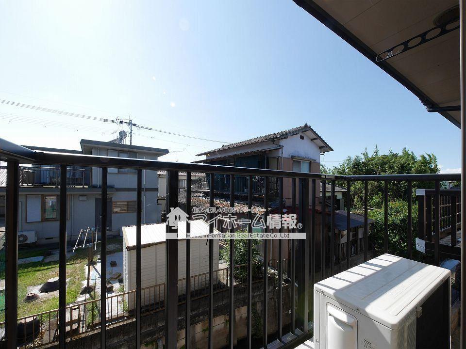 バルコニー　日当たり良好！