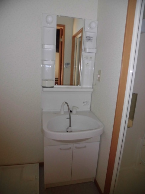 洗面設備　他号室の写真になります。