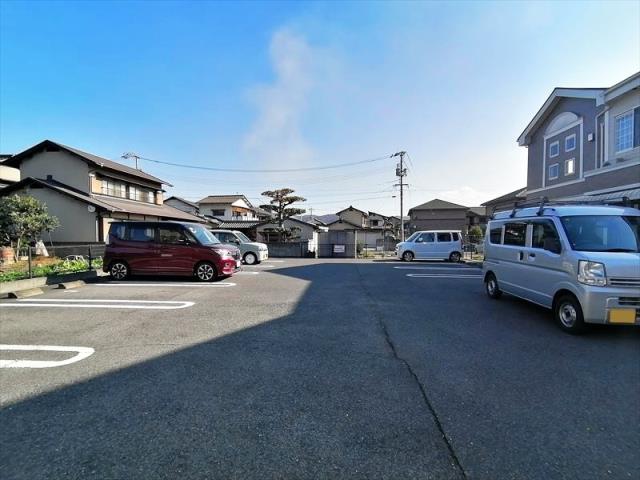 駐車場　眺望