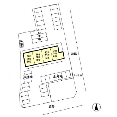 その他　駐車場配置図