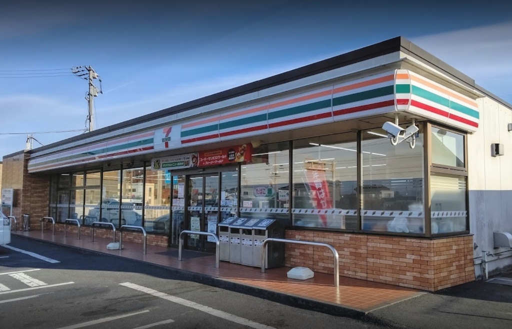 コンビニ　セブンイレブン 浜松西ヶ崎西店（コンビニ）まで604m