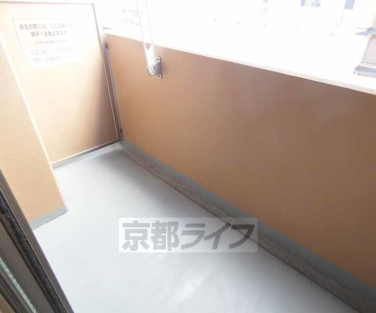 バルコニー　日当たり良好。