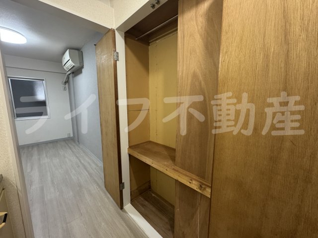 収納　明るい室内です