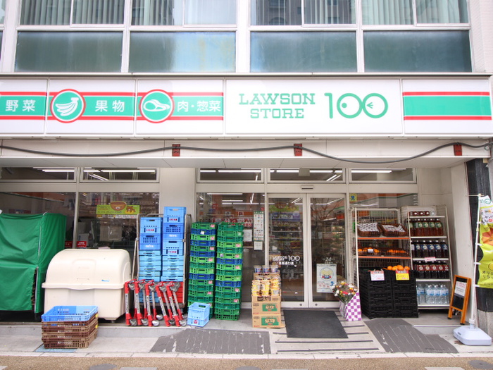 コンビニ　ローソンストア100 LS浅草通り店（コンビニ）まで285m