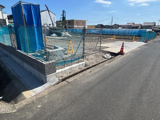 建物外観　建築現場