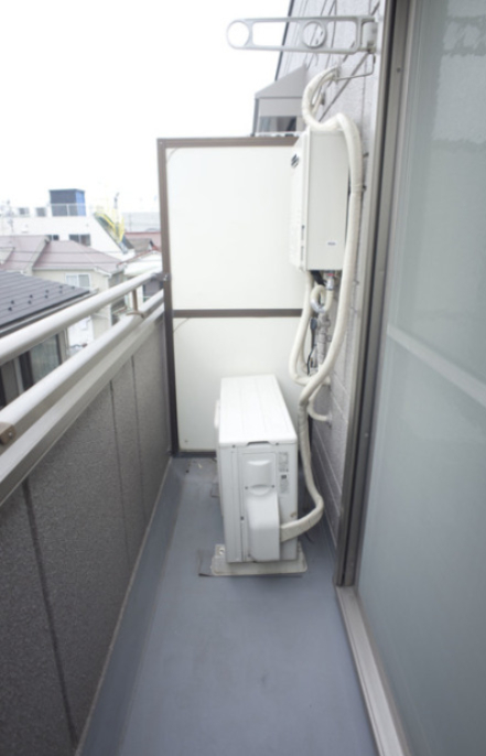 バルコニー　別タイプのお部屋の写真です