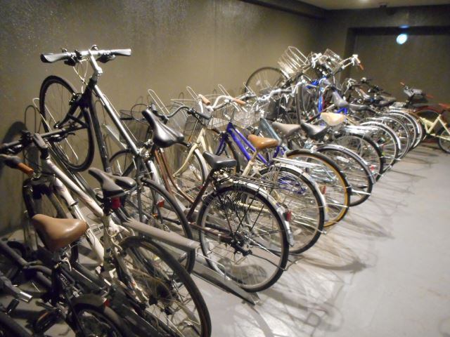 駐車場　駐輪場