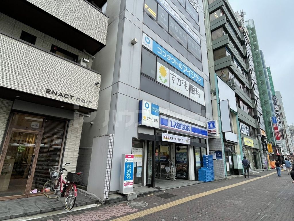 コンビニ　ローソン　巣鴨一丁目店（コンビニ）まで90m
