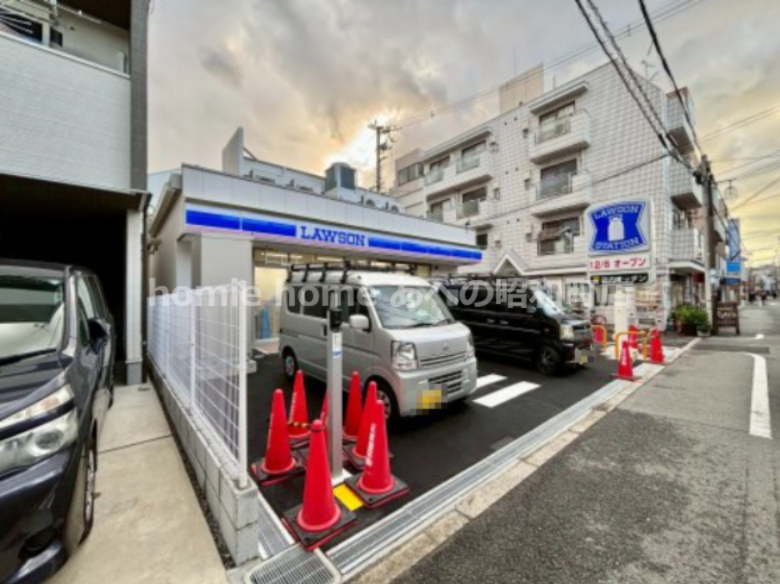 コンビニ　ローソン 東住吉田辺六丁目店（コンビニ）まで574m