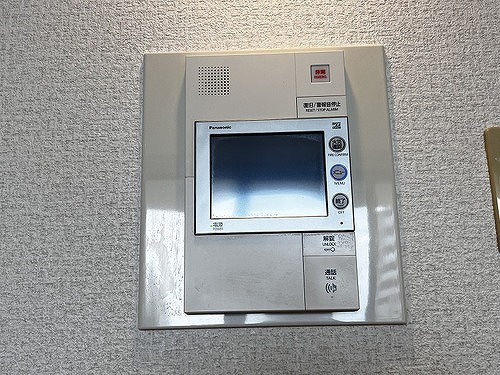 セキュリティ　ＴＶモニタ付インターホン　※前回募集時／２０２５年６月の写真