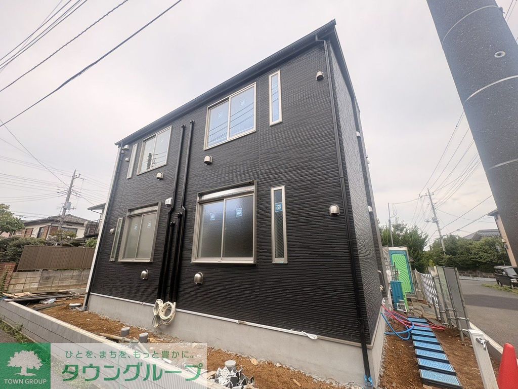 眺望　建築中