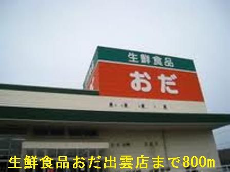 スーパー　生鮮食品おだ出雲店（スーパー）まで800m