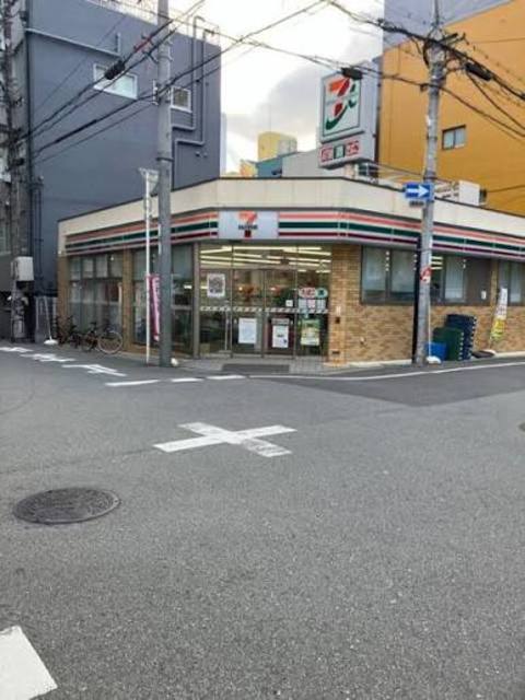 コンビニ　セブンイレブン大阪安堂寺町1丁目店（コンビニ）まで499m