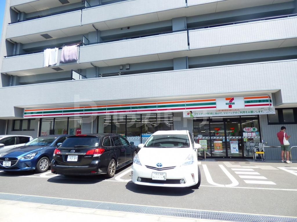 コンビニ　セブンイレブン　江東塩浜店（コンビニ）まで980m