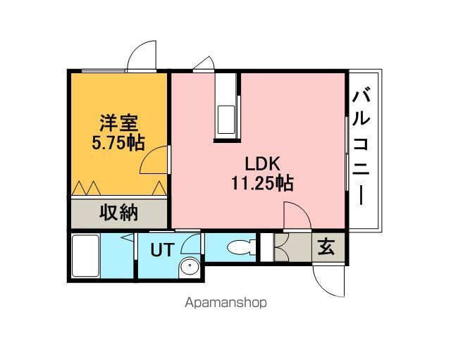 カゼッタカリーナの間取り写真