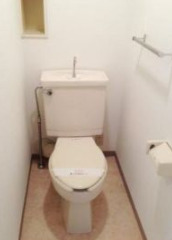 トイレ　ゆったりとした空間のトイレです
