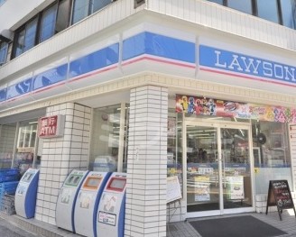 コンビニ　ローソン 新馬場南口店（コンビニ）まで609m