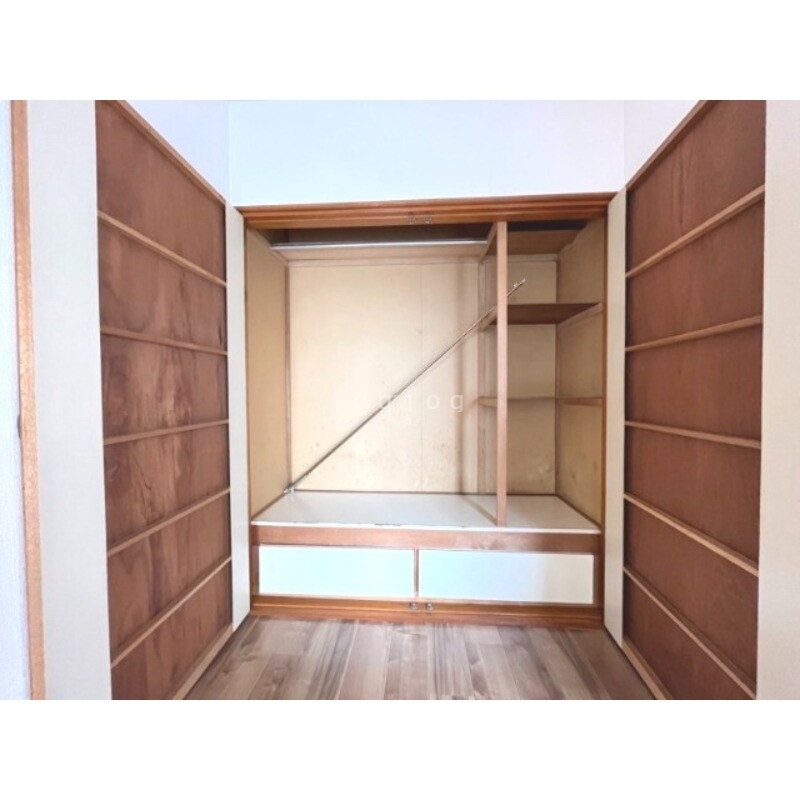 収納　収納広め・棚もあります！