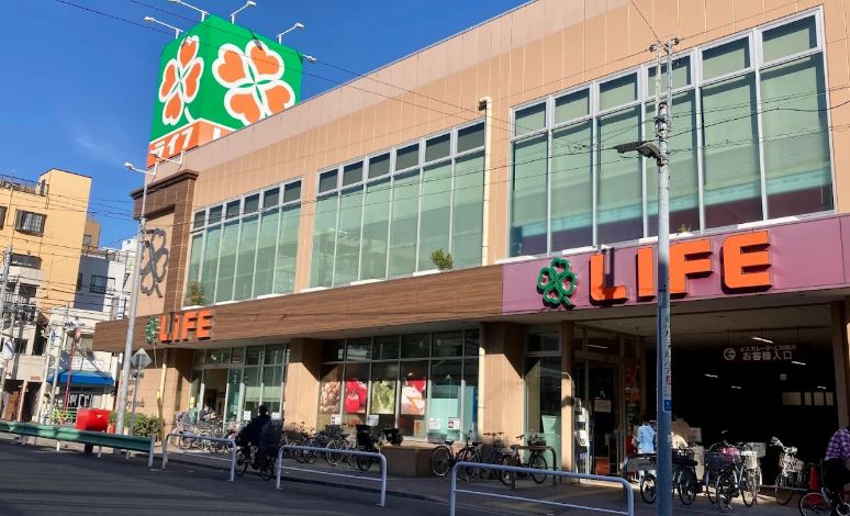 スーパー　ライフ菊川店（スーパー）まで430m