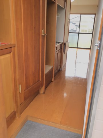 玄関　毎日通る玄関はこちらです