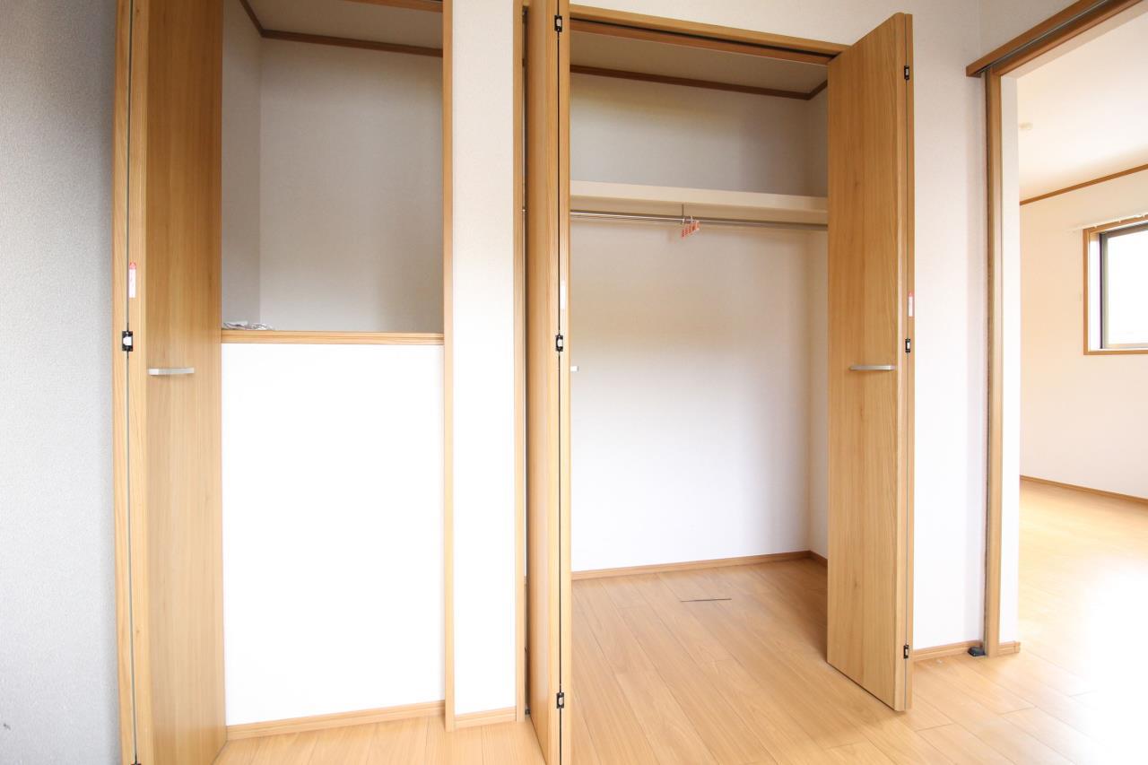収納　3.6帖洋室の収納です！