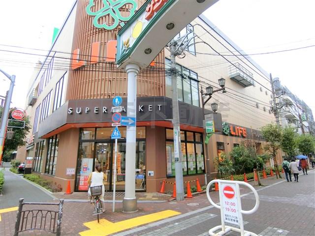 スーパー　ライフ 西蒲田店（スーパー）まで491m