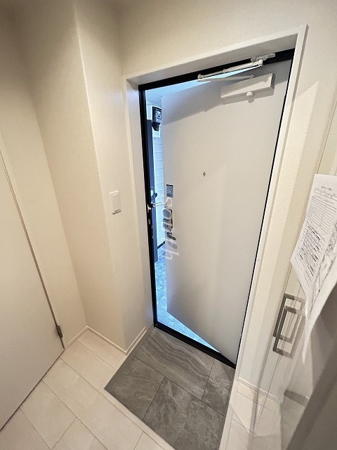 玄関　シューズＢＯＸ付きの玄関