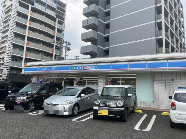 コンビニ　ローソン小倉田町店（コンビニ）まで504m
