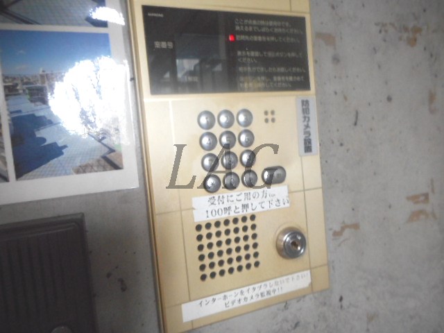 セキュリティ　オートロックです。
