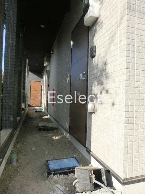 エントランス　完成が楽しみですね