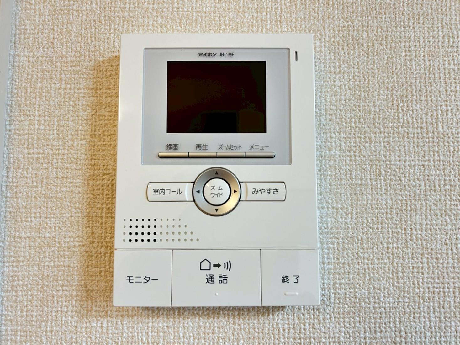 セキュリティ　モニタ付インターホン