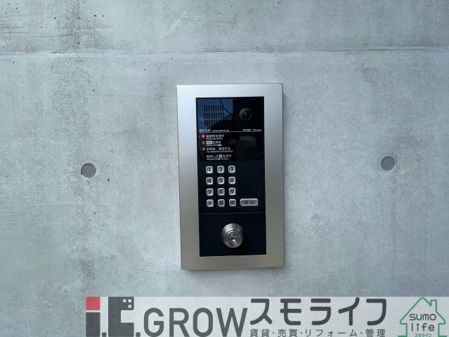 セキュリティ　安心のオートロックです
