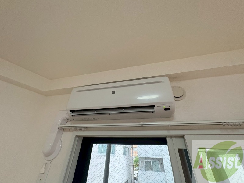 その他設備　エアコンがありますので夏でも快適に過ごせます！