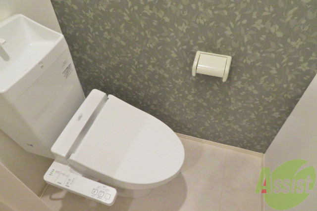 トイレ　トイレはシンプルかつオーソドックスで使いやすそうです。