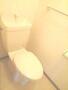 トイレ　ゆったりとした空間のトイレです